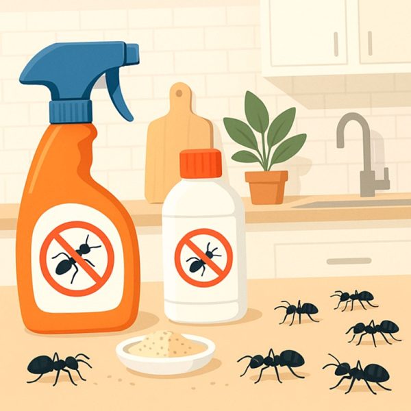 Comment se débarrasser des fourmis dans la cuisine