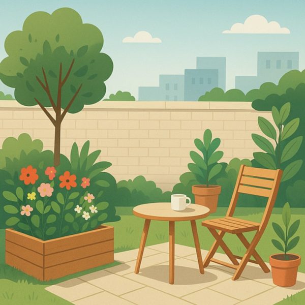 Comment aménager un petit jardin de ville