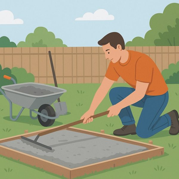 Comment couler une dalle béton dans son jardin Comment couler une dalle béton dans son jardin