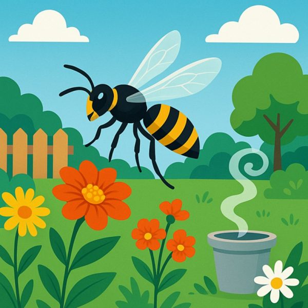 Comment éloigner les guêpes du jardin sans les tuer Comment éloigner les guêpes du jardin sans les tuer