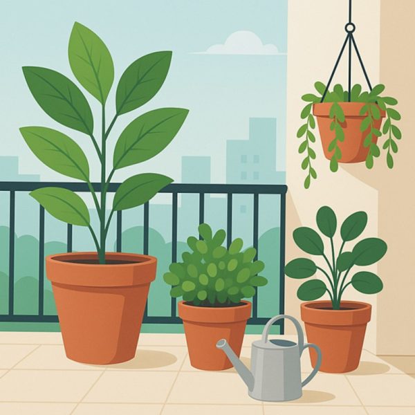 Comment entretenir des plantes en pot sur un balcon Comment entretenir des plantes en pot sur un balcon