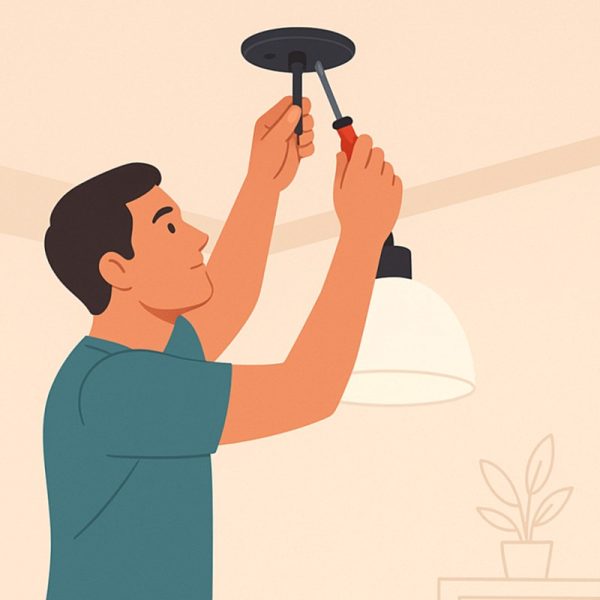 Comment installer un luminaire au plafond facilement Comment installer un luminaire au plafond facilement