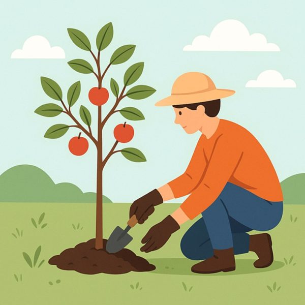 Comment planter un arbre fruitier dans son jardin Comment planter un arbre fruitier dans son jardin