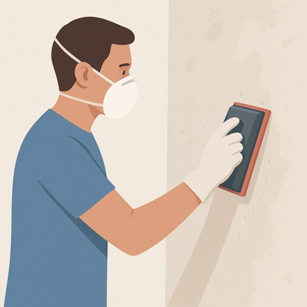 Comment poncer un mur avant peinture facilement Comment poncer un mur avant peinture facilement