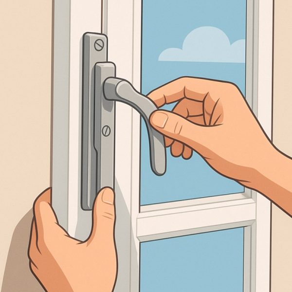 Comment poser une crémone sur une fenêtre Comment poser une crémone sur une fenêtre