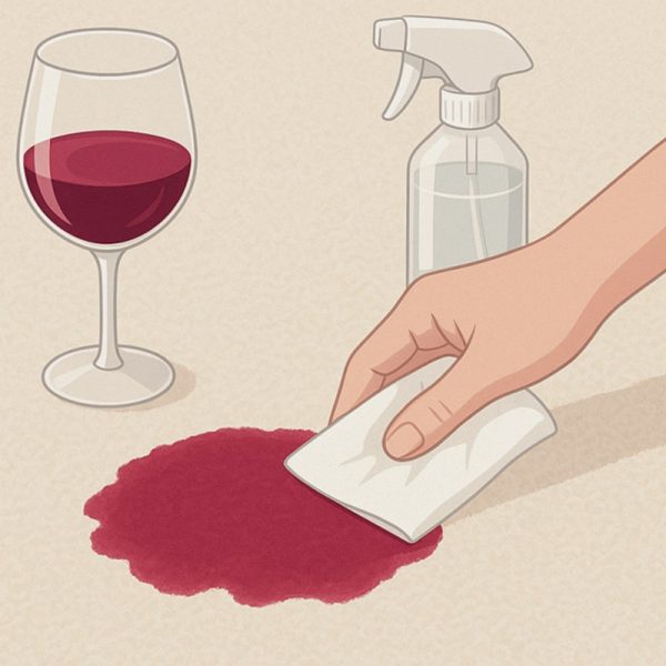 Enlever une tache de vin rouge sur tapis Enlever une tache de vin rouge sur tapis